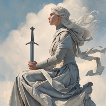 Queen of Swords - Court Card